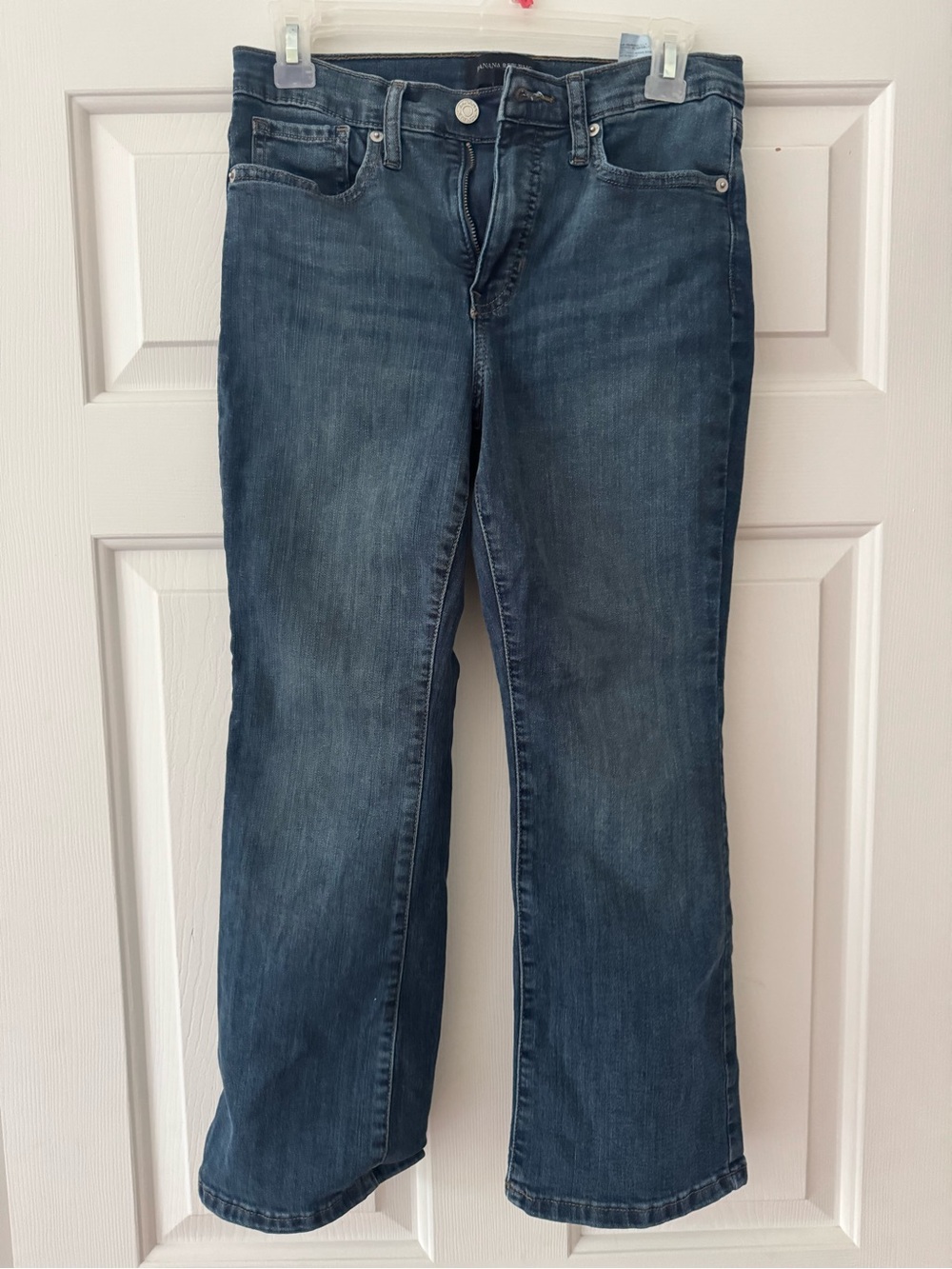 Banana republic cropped kick out- Classic Midwash Blue Jean